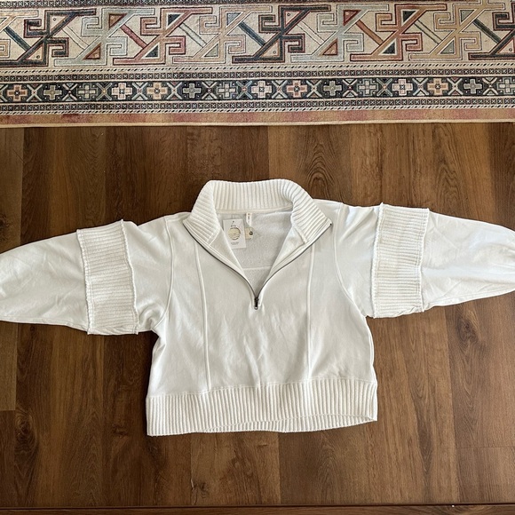 NWT Anthropologie Daily Practice Women’s Half-Zip Pullover Sweatshirt XL - Picture 11 of 16